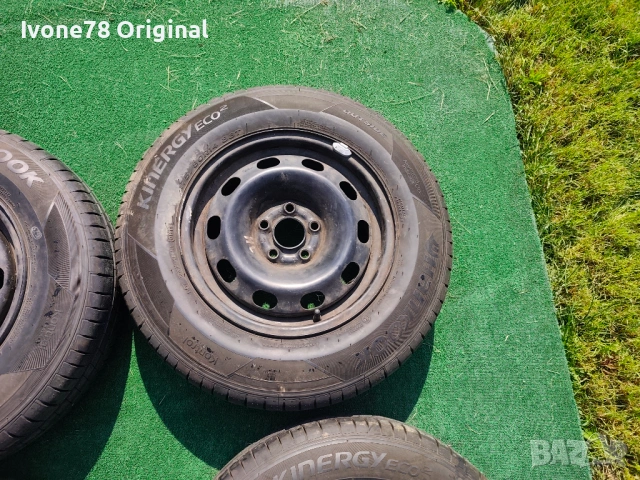 ПРОМОЦИЯ Железни ДЖАНТИ за VW POLО GOLF 4 5x100 14 цола.Отлично състояние., снимка 4 - Гуми и джанти - 54810839