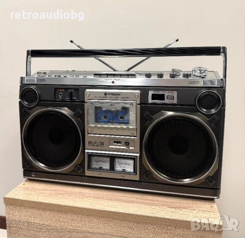 🔈Ретро колекционерски радиокасетофон Hitachi TRK-8180E Boombox🔈