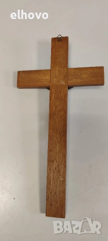 Дървен кръст разпятие Исус Христос#1, снимка 5 - Антикварни и старинни предмети - 54275664