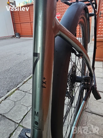 Електрически градски велосипед Trek FX+ 7 Midstep / като нов / 500 км, снимка 15 - Велосипеди - 54196700
