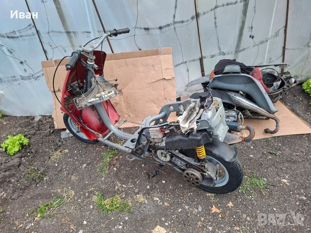 Piaggio zip на части