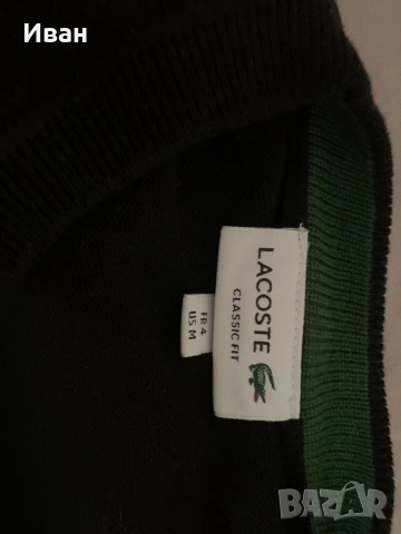Мъжка оригинална блуза Lacoste , снимка 2 - Блузи - 54806778