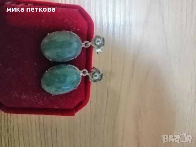 стари сребърни обеци, снимка 2 - Обеци - 33558999