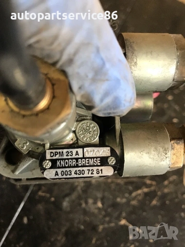 Клапан на ръчната спирачка за Mercedes Atego A0034307281, снимка 2 - Части - 55206835
