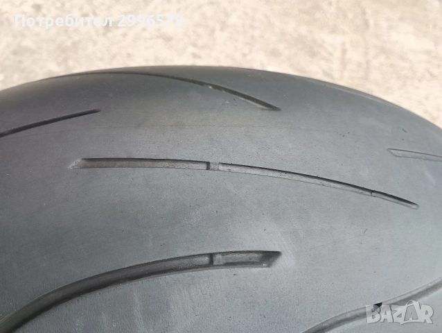 180 55 ZR 17 DOT 2019 Michelin мото гума пистов мотор , снимка 3 - Гуми и джанти - 54462521