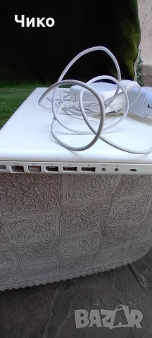 Айфон Лаптоп бял със монитор и клавиатура +зарядно, снимка 7 - Лаптопи за дома - 54117129