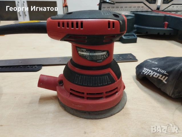 Ексцентрик шлайф MAKITA M9204, снимка 2 - Други инструменти - 55186304