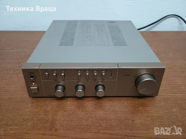 Компактен усилвателя Fisher CA-M101 с много качествен звук. Изпращам видео. , снимка 2 - Ресийвъри, усилватели, смесителни пултове - 54561538