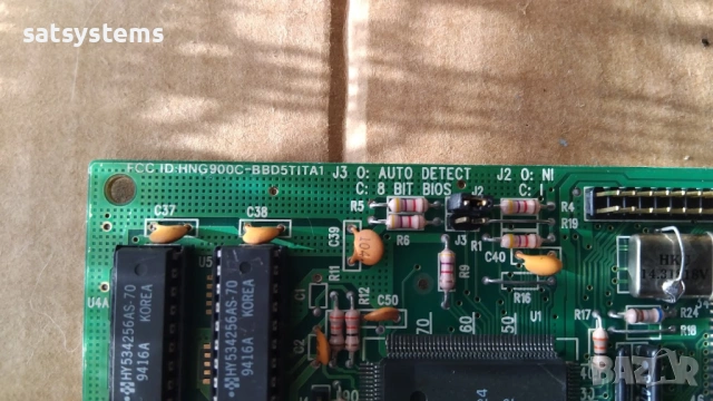 Видео карта TVGA Trident 9000C 7133 REV.H1 16-bit 512KB ISA, снимка 7 - Видеокарти - 54017582