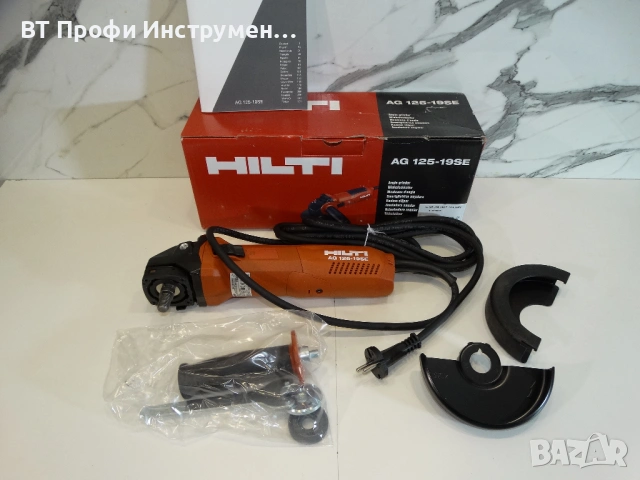 Ново - Hilti AG 125 - 19 SE - Мощен ъглошлайф с обороти 1900 W