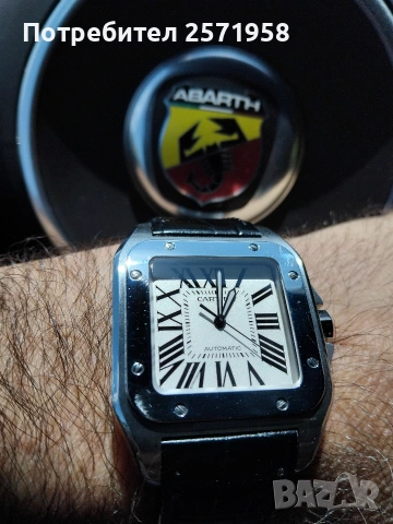 Cartier Santos 100, снимка 6 - Мъжки - 54735395
