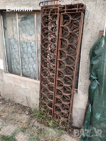 16 броя декоративна ограда, ковано желязо