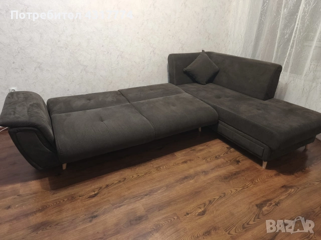 Растегателен Ъглов Диван , снимка 4 - Дивани и мека мебел - 55139283