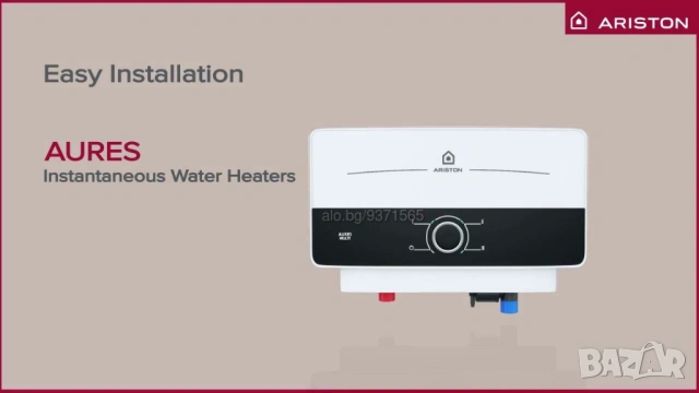 Най-висок клас италиянски проточен бойлер ARISTON Multi 9.5kW НА НАМАЛЕНА ЦЕНА, Мигновена топла вода, снимка 7 - Бойлери - 54888298