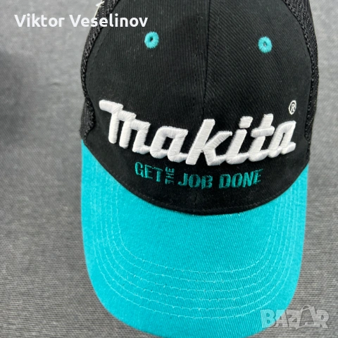 НОВА Makita Trucker Cap Шапка с Козирка Оригинална One Size, снимка 2 - Шапки - 54294637