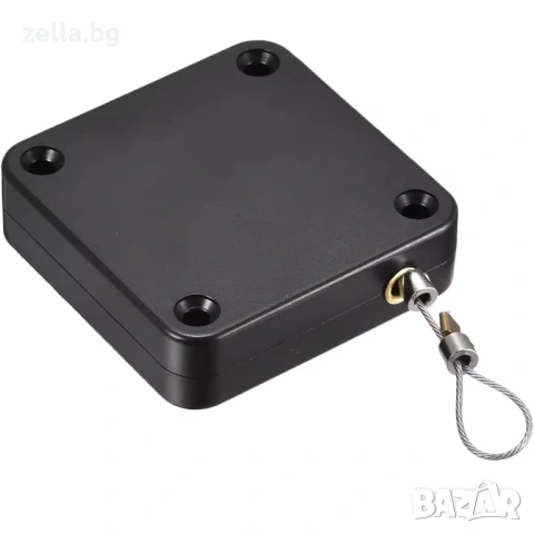 Автоматичен механизъм за затваряне на врати, 1200g, стоманено въже 1.2м, монтаж без пробиване 10300