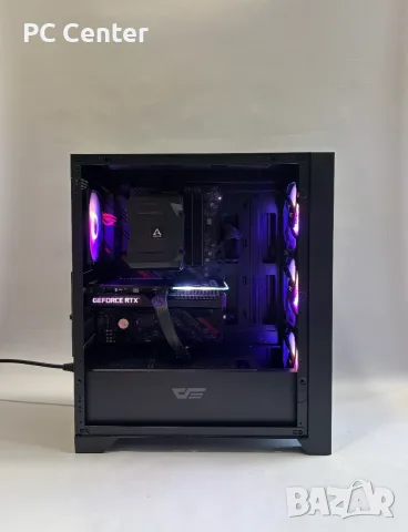 Геймърски компютър Intel Core i7 10700, RTX 3060 Ti 8GB, 16GB ram, снимка 2 - Геймърски - 55413138