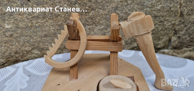 Ръчно изработена скандинавска дървена композиция , снимка 5 - Декорация за дома - 55203142
