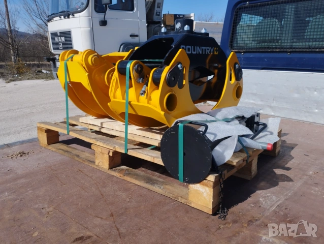 Професионален Финландски Грайфер Щипка Country 0.23 м² PRO, 1500 мм + кука 3т, снимка 4 - Други машини и части - 54180096