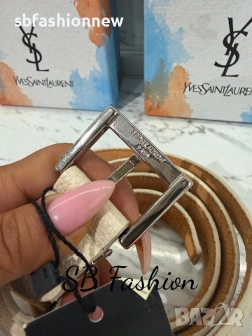 Ysl колан естествена кожа в кутия, снимка 5 - Колани - 54570227