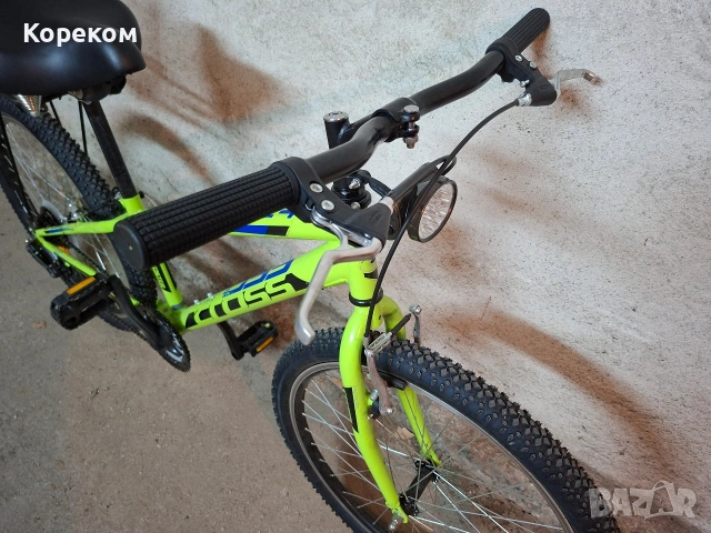 Запазен Велосипед CROSS Speedster 24" детски велосипед колело за деца Crosser, снимка 2 - Велосипеди - 54640314