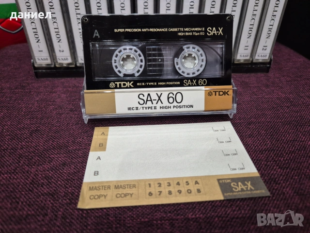 Качествени аудио касети TDK SA60 - TYPE II - хромна лента с Italo Disco + подарък, снимка 4 - Аудио касети - 54457410