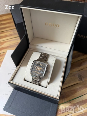Автоматичен часовник Rado True Square 38mm, снимка 7 - Мъжки - 54811422