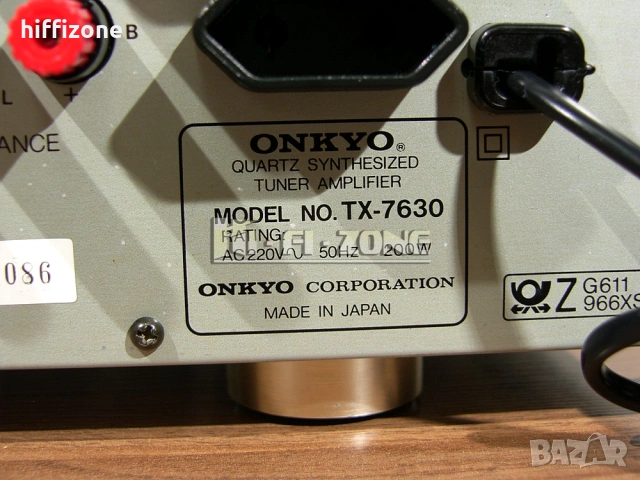 Ресивър   Onkyo tx-7630 , снимка 9 - Ресийвъри, усилватели, смесителни пултове - 54061538