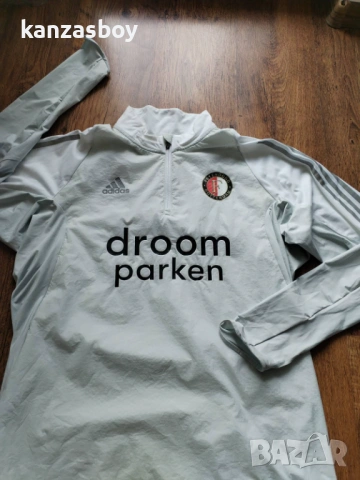 feyenoord x Adidas 2019-20 - мъжка футболна блуза Л, снимка 4 - Спортни дрехи, екипи - 54538221