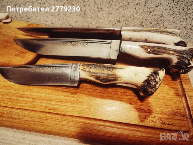 Ножове ръчна изработка на Майстор Бай Добри , снимка 4 - Ножове - 55377320