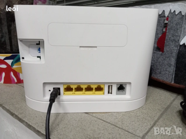 Отключен 4G рутер Huawei със SIM за мобилен интернет  , снимка 2 - Рутери - 55121861