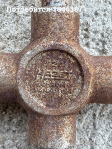 Камионджийски кръстат ключ Hazet Germany, снимка 3 - Ключове - 54097720