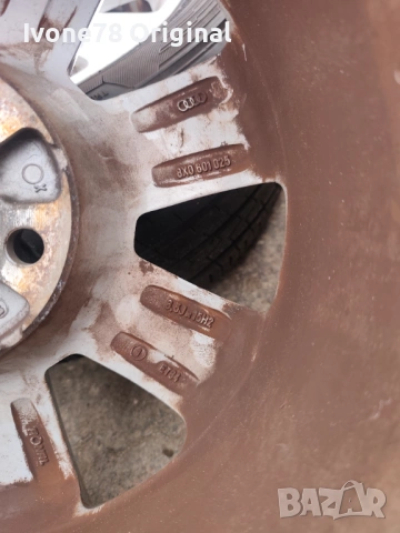 ПРОМОЦИЯ АЛУМИНИЕВИ ДЖАНТИ за AUDI VW  5x100 15 цола.Отлично състояние., снимка 8 - Гуми и джанти - 54195294