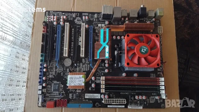Дънна платка Asus M4A79T Deluxe Socket AM3 CPU+FAN+RAM, снимка 5 - Дънни платки - 55503640