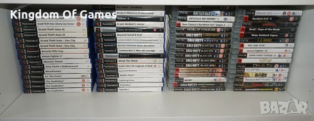 Лот от 664 Игри за PS1/PS2/PS3/PS4/PS5/Nintendo Switch/PS2 FAT Конзола с Кутия/3бр Мемори Карти, снимка 4 - Игри за PlayStation - 55224857