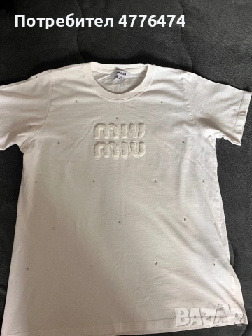 Тениска Miu miu 