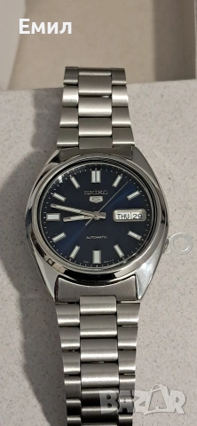 Seiko 5 Automatic Day-Date - 7S26-0480, снимка 2 - Мъжки - 54707018