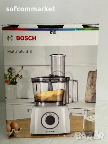 Компактен кухненски робот Bosch MultiTalent 3, снимка 5 - Кухненски роботи - 54680123
