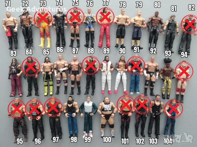 Кечисти Екшън Фигурки WWE Pro-Wrestling Кеч Играчки John Cena Randy Orton Brock Lesnar 3/3, снимка 3 - Фигурки - 46367335