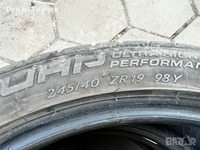 4бр летни гуми 245-40-19, снимка 5 - Гуми и джанти - 54444776