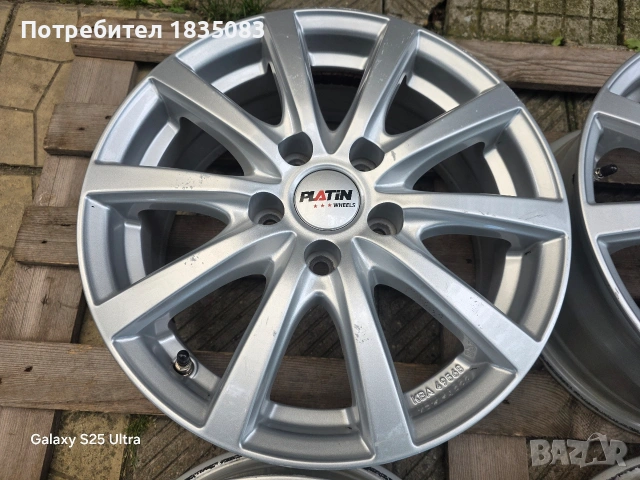 Лети джанти 16ки 5х112 Platin, снимка 4 - Гуми и джанти - 54855220