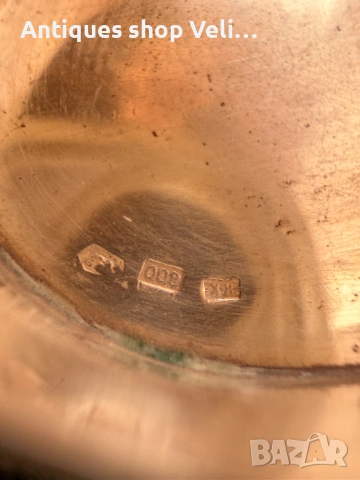 Сребърна кутийка за бижута с лабрадорит №8024 , снимка 6 - Други ценни предмети - 53973638