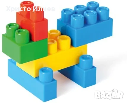 Контруктор с големи части Wader 45 части, снимка 2 - Конструктори - 55220071