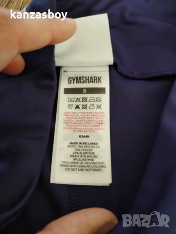 Gymshark Sport Running Leggings Neptune Purple - дамски фитнес клин КАТО НОВ С, снимка 10 - Клинове - 54839404