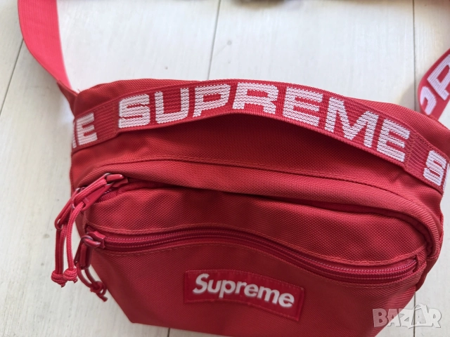 Supreme Waist Bag (SS18), снимка 4 - Чанти - 55346369