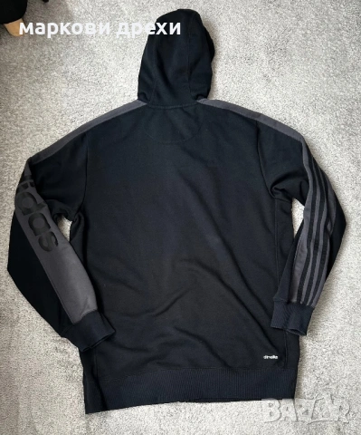 Adidas LIN 3S FZ HOODIE L, снимка 4 - Суичъри - 54182335