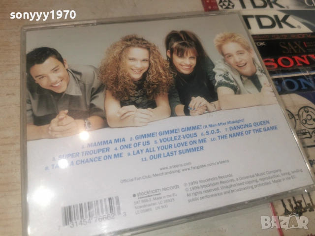 A TEENS CD ВНОС GERMANY 1106261926H2E6R, снимка 8 - CD дискове - 54873336