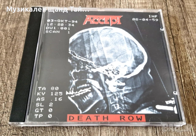Компакт Дискове - Рок Метъл: Accept – Death Row  