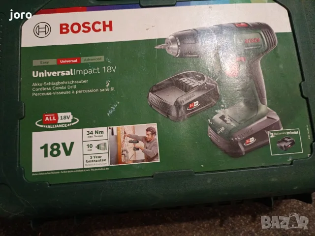 Bosch Универсал импакт 18 волта, снимка 3 - Винтоверти - 55302651