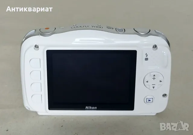 Компактен водоустойчив фотоапарат Nikon Coolpix W100 / 13.1MP, снимка 4 - Фотоапарати - 55327893